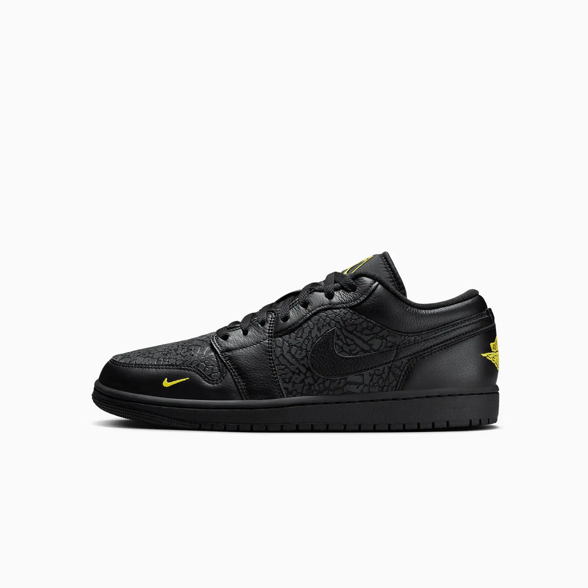 Men's Air Jordan 1 Low SE 'Black Elephant Print'