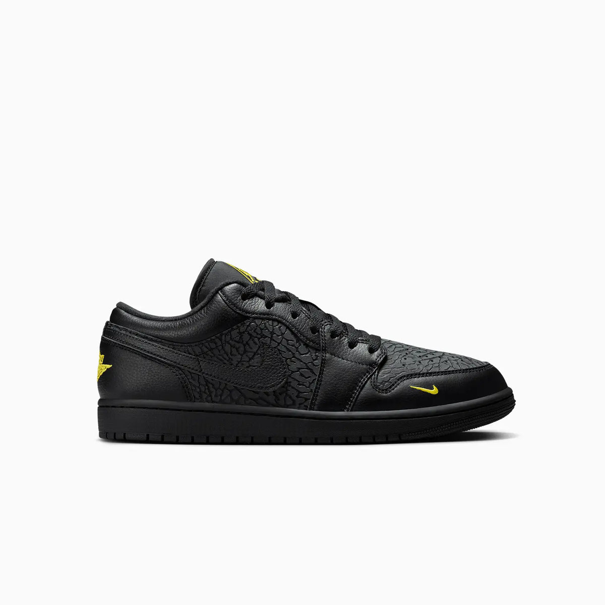 Men's Air Jordan 1 Low SE 'Black Elephant Print'