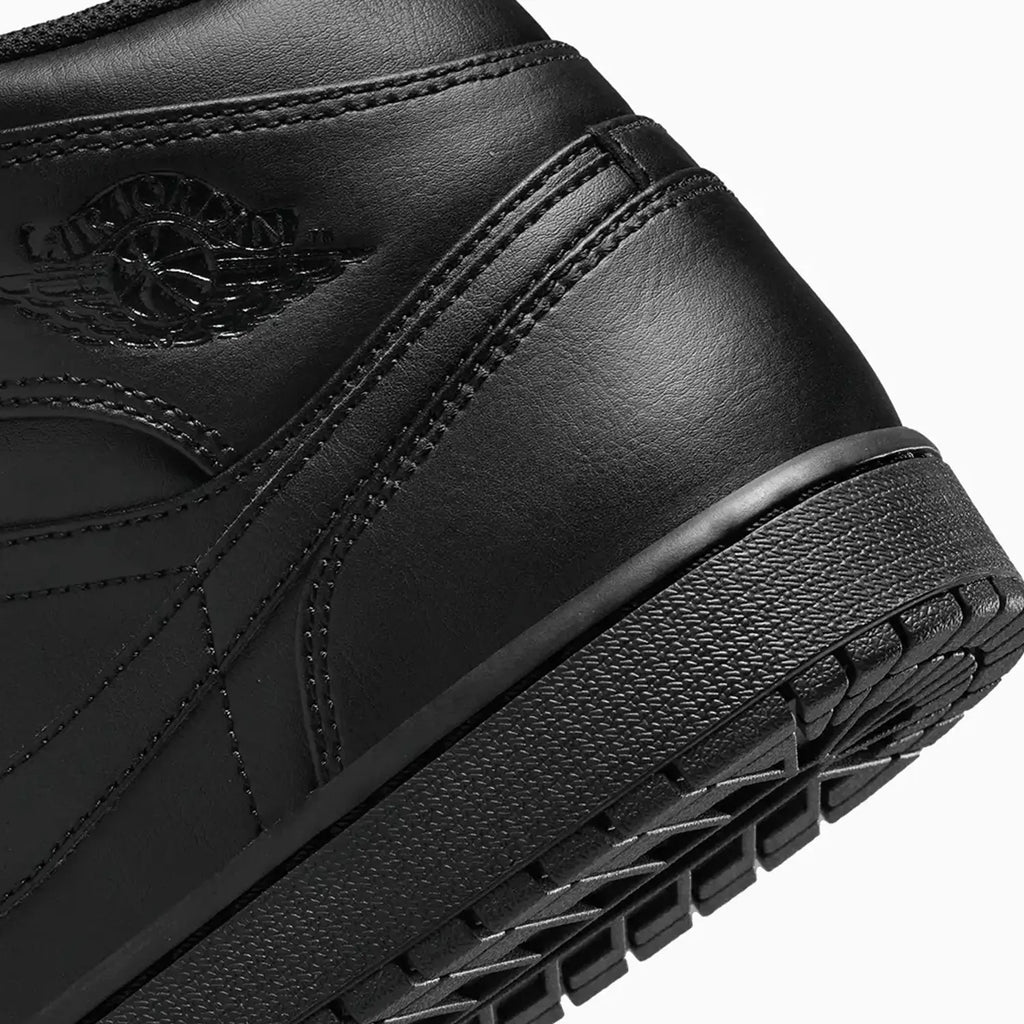 Air Jordan 1 Mid pour homme « Triple Black »