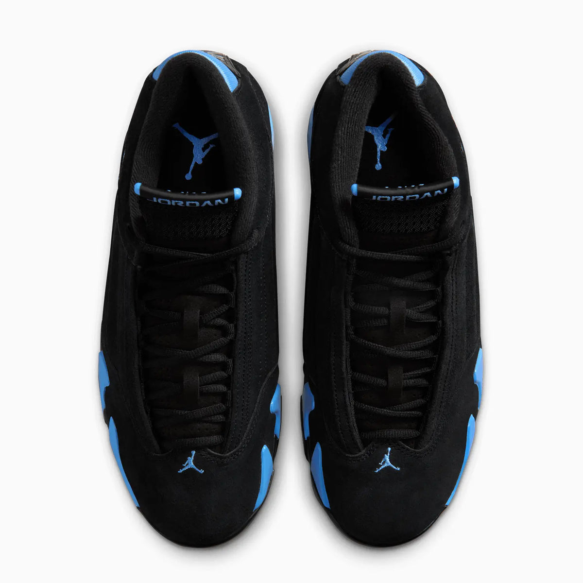 Air Jordan 14 Retro de hombre 'Black University Blue'