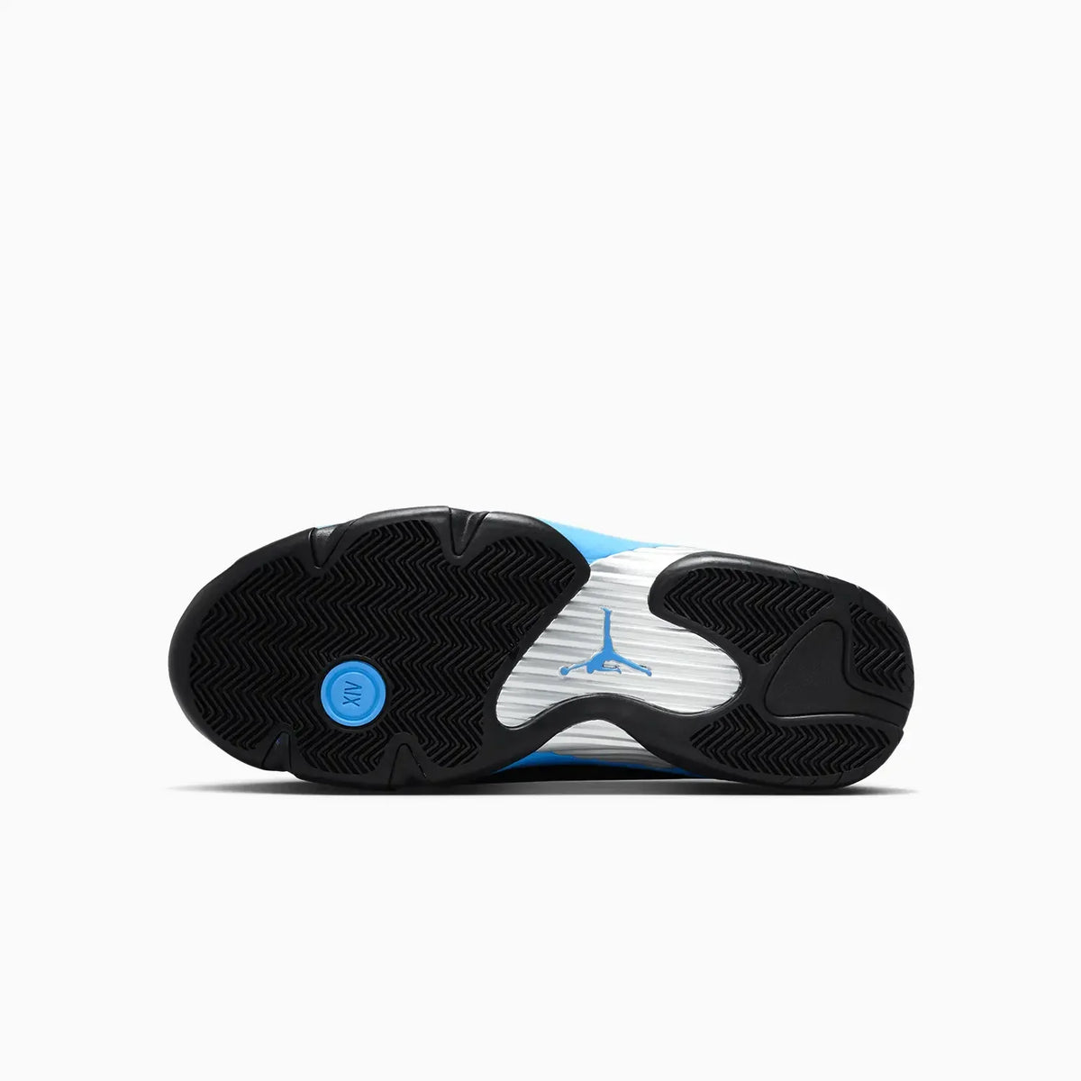 Air Jordan 14 Retro de hombre 'Black University Blue'