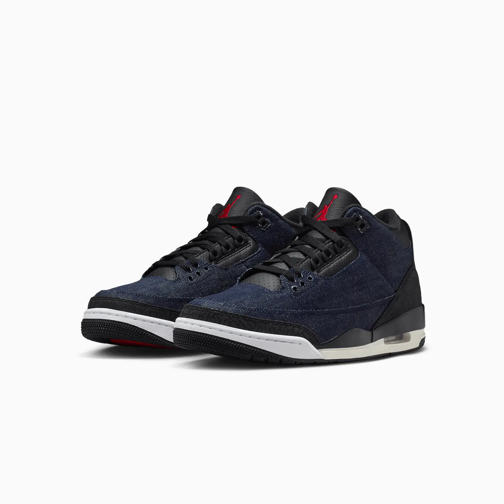 Men's Air Jordan 3 X Levis 'Indigo and Gym Red'
