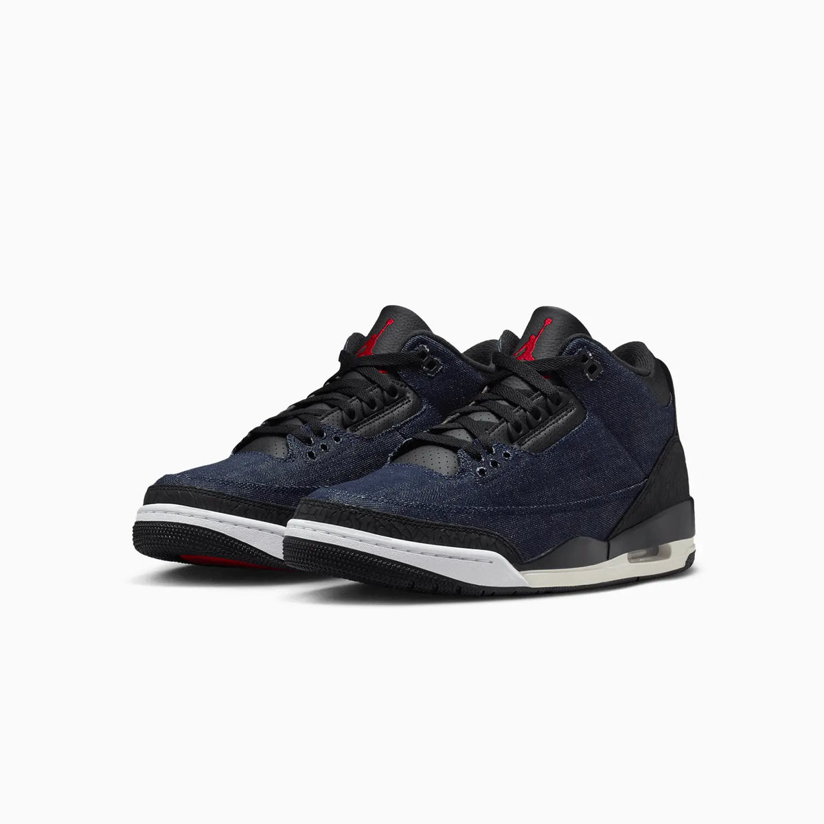 Air Jordan 3 X Levis de hombre 'Indigo and Gym Red'