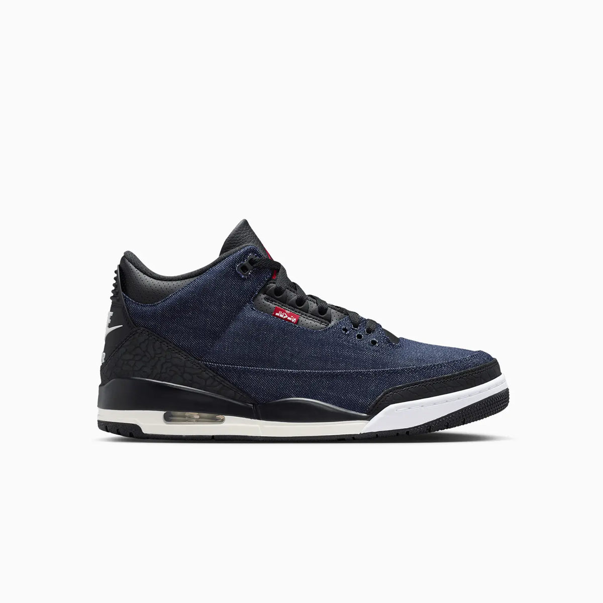 Air Jordan 3 X Levis de hombre 'Indigo and Gym Red'