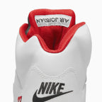 Air Jordan 5 Retro OG para hombre 'Fire Red Black Tongue'
