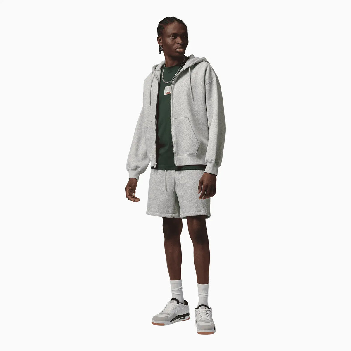 Pantalón corto de felpa Brooklyn para hombre