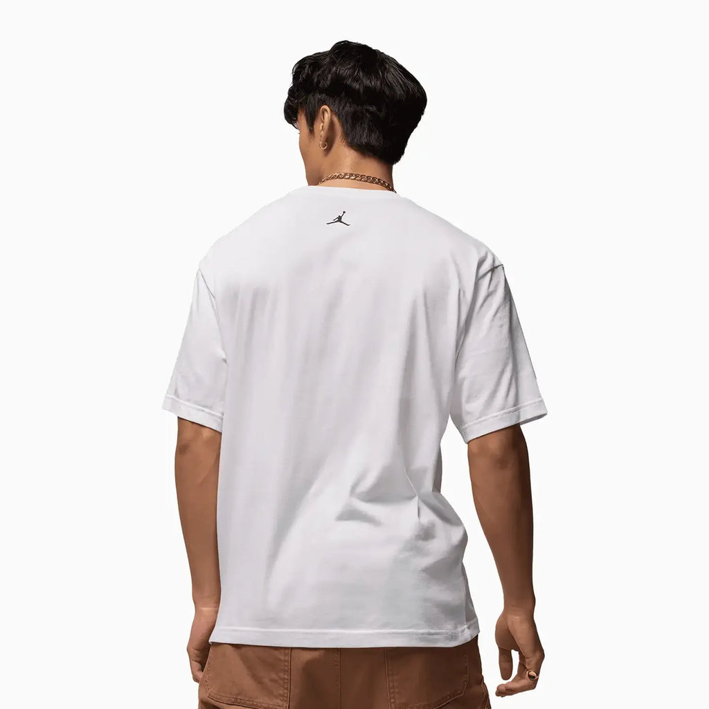 Camiseta de cuello redondo con estampado de cómic para hombre
