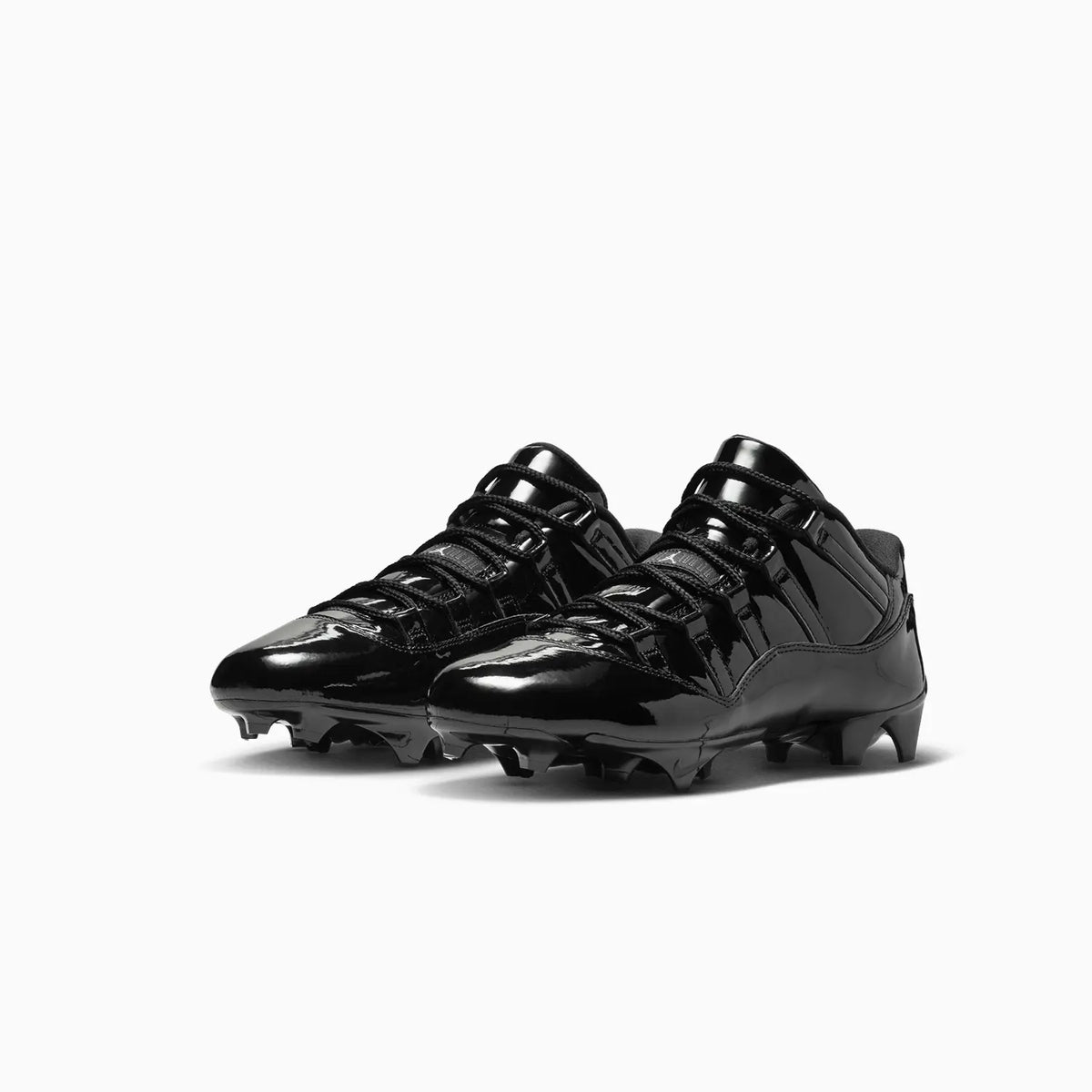 Botín con calas Jordan 11 Low TD para hombre 'Patent Black'