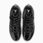 Botín con calas Jordan 11 Low TD para hombre 'Patent Black'