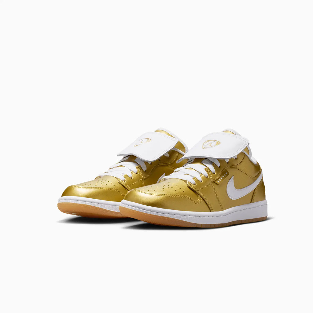 Women's Air Jordan 1 Low 'Gold Tiempo'