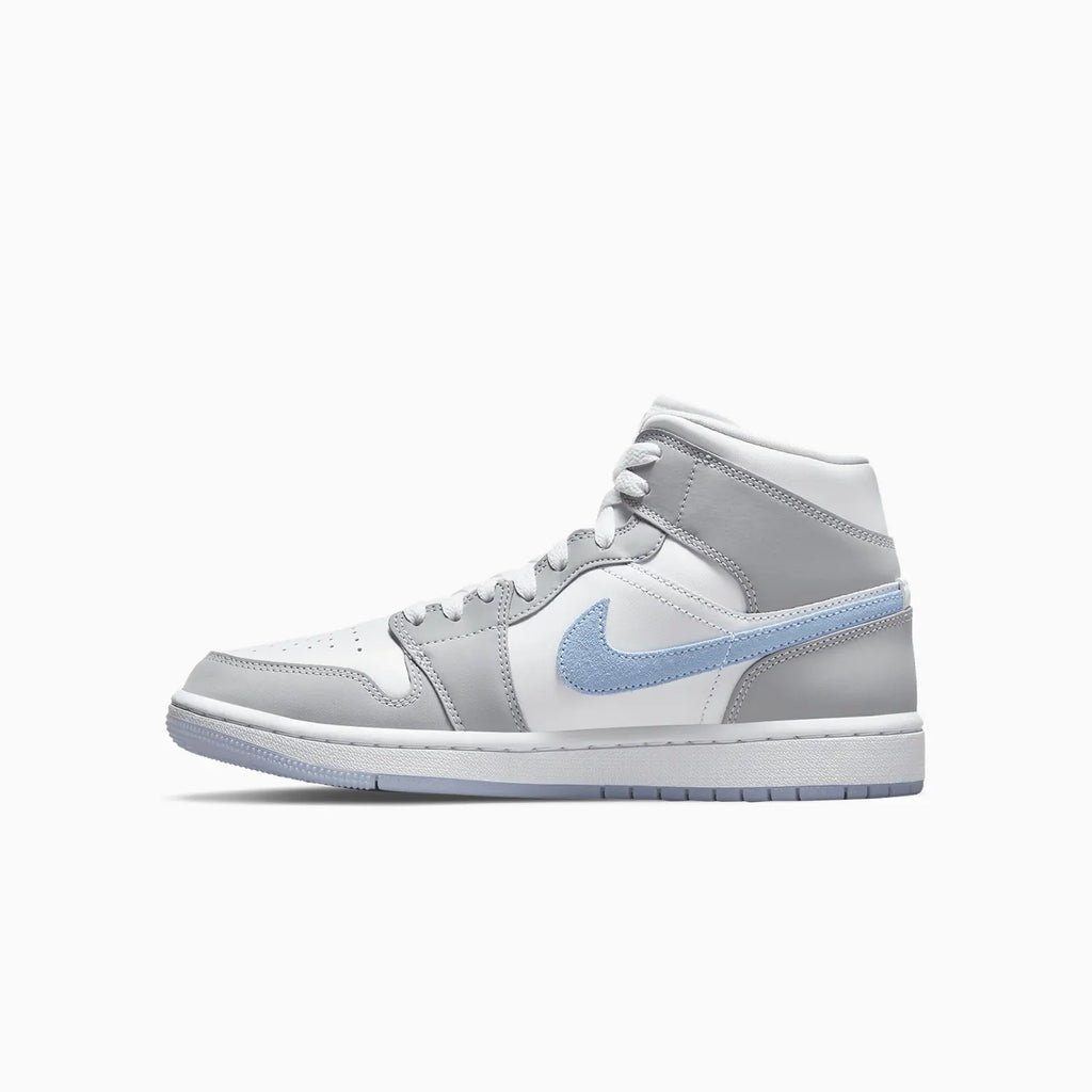 Air Jordan 1 Mid pour femme « Wolf Grey Aluminum »