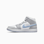 Air Jordan 1 Mid pour femme « Wolf Grey Aluminum »