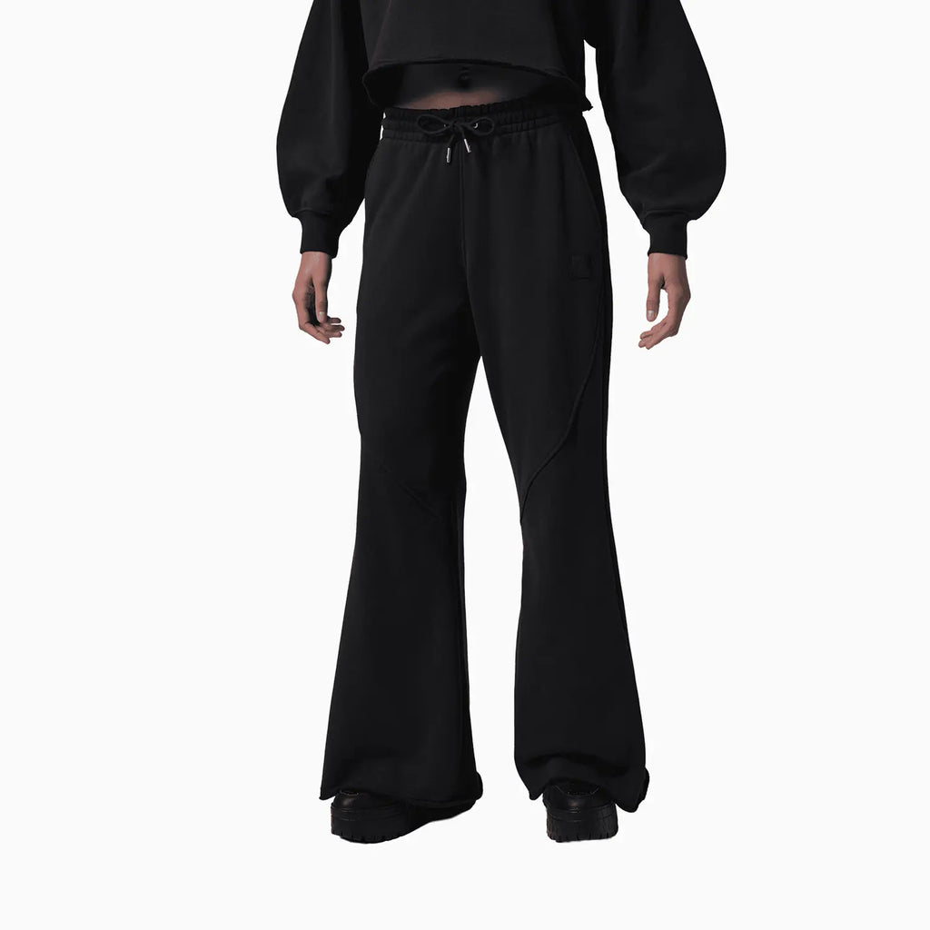 Ensemble molletonné court à ourlet ouvert pour femme Flight