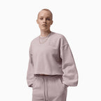 Ensemble molletonné court à ourlet ouvert pour femme Flight
