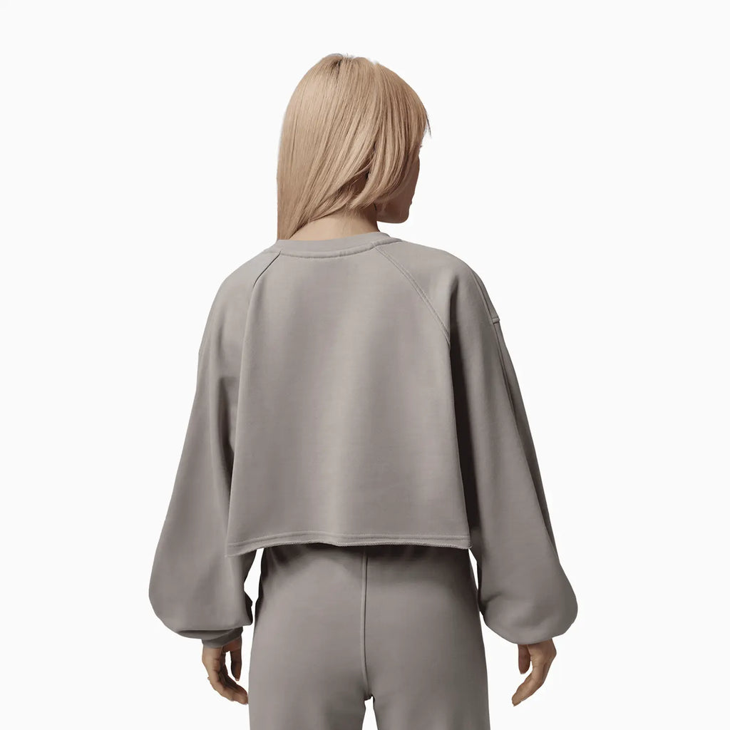 Ensemble molletonné court à ourlet ouvert pour femme Flight