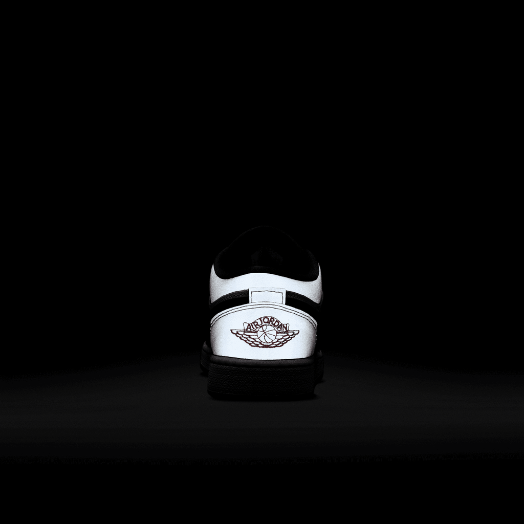 Kid's Air Jordan 1 Low SE 'Panda Toe' Grade School
