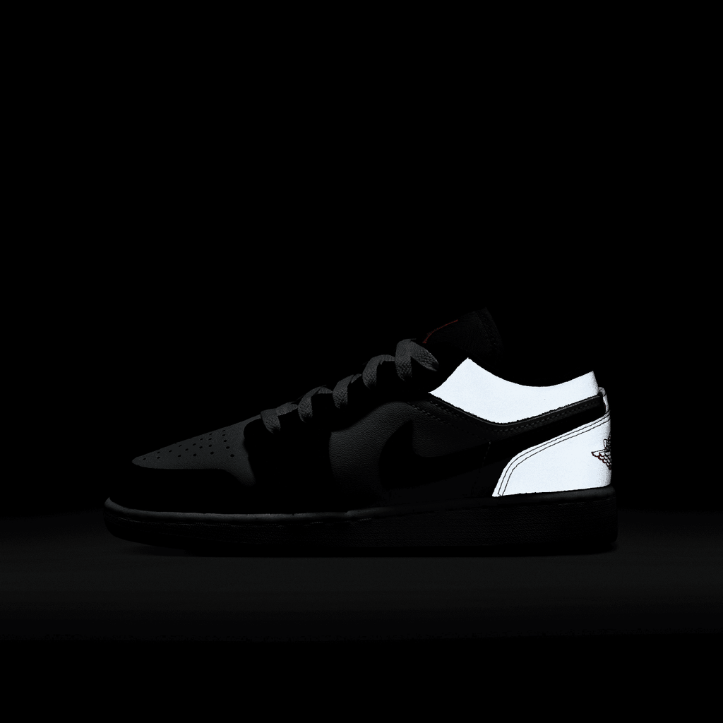 Kid's Air Jordan 1 Low SE 'Panda Toe' Grade School