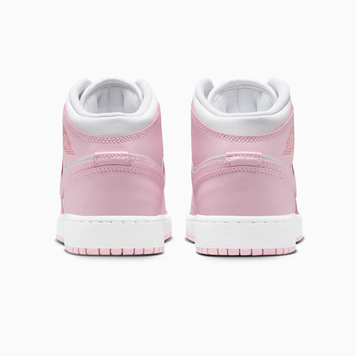 Kid's Air Jordan 1 Mid 'Pink Foam' Grade School