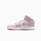 Kid's Air Jordan 1 Mid 'Pink Foam' Grade School