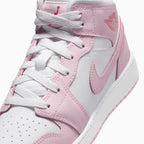 Kid's Air Jordan 1 Mid 'Pink Foam' Grade School