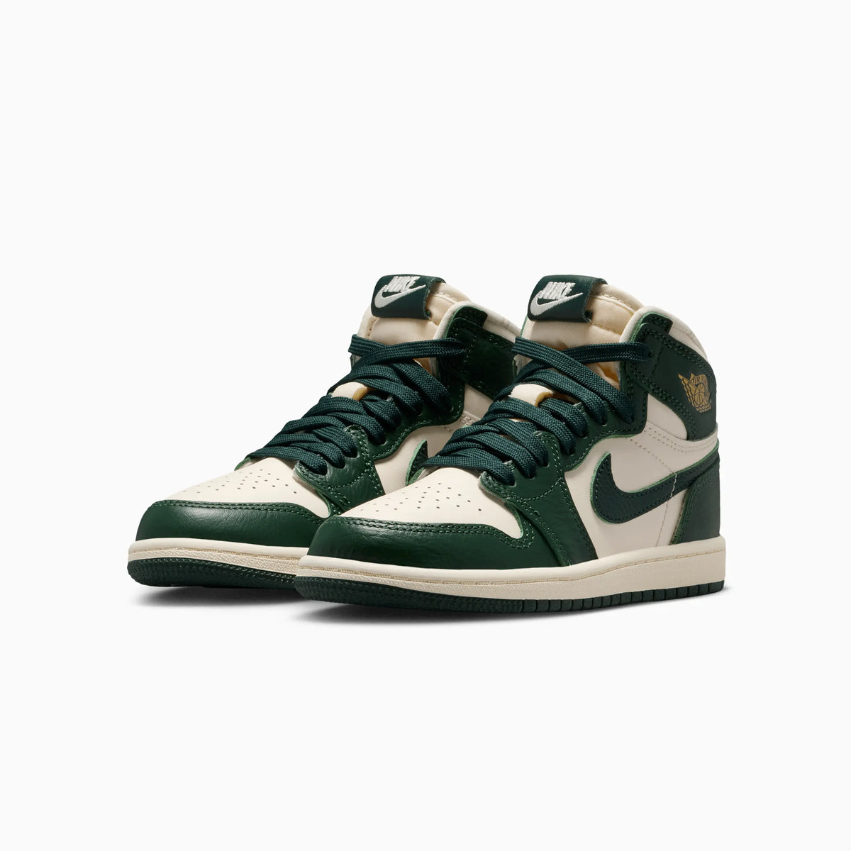 Kid's Air Jordan 1 Retro High OG 'Fir Pro Green' Pre School