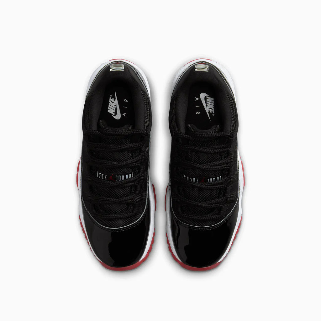 Air Jordan 11 Retro Low 'Bred' para niños (talla escolar)