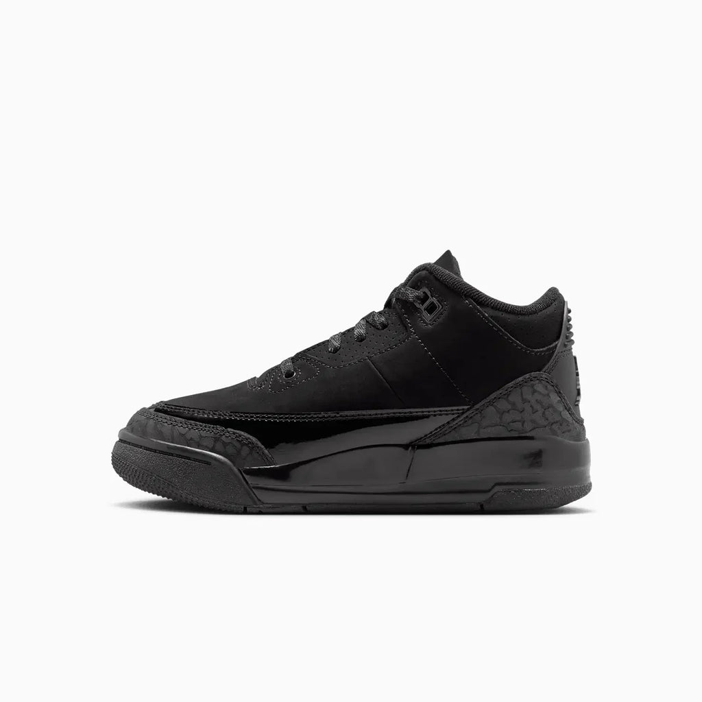 Jordan 3 Rétro pour enfant « Black Cat » – École maternelle