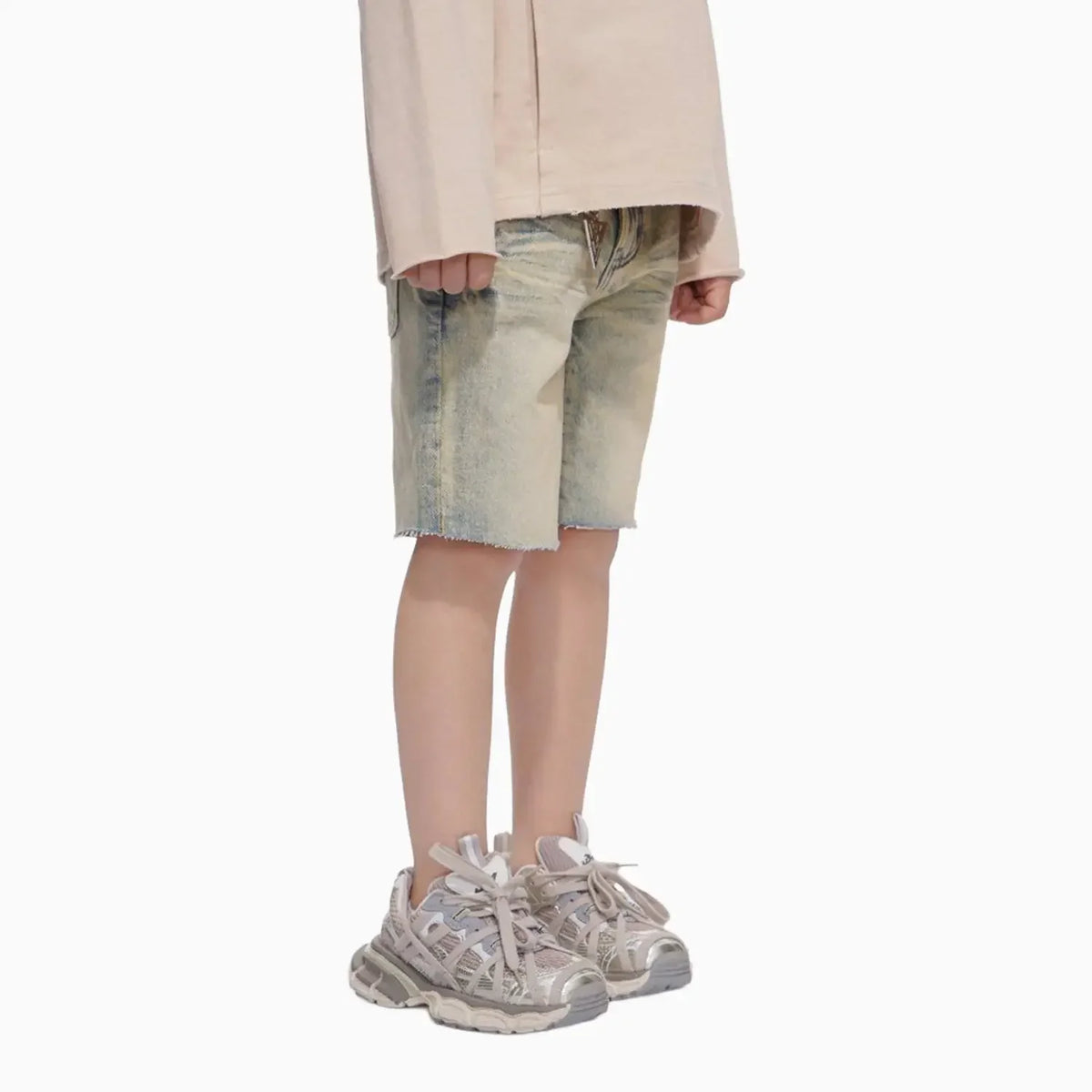 Kid's Denim  Vintage Wash Shorts