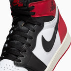 Jordan 1 Retro High OG 'Black Toe Reimagined' para niños de preescolar