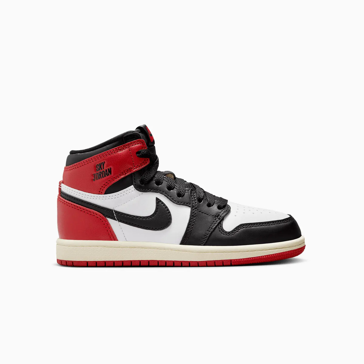 Kid's Jordan 1 Retro High OG 'Black Toe Reimagined' Pre School