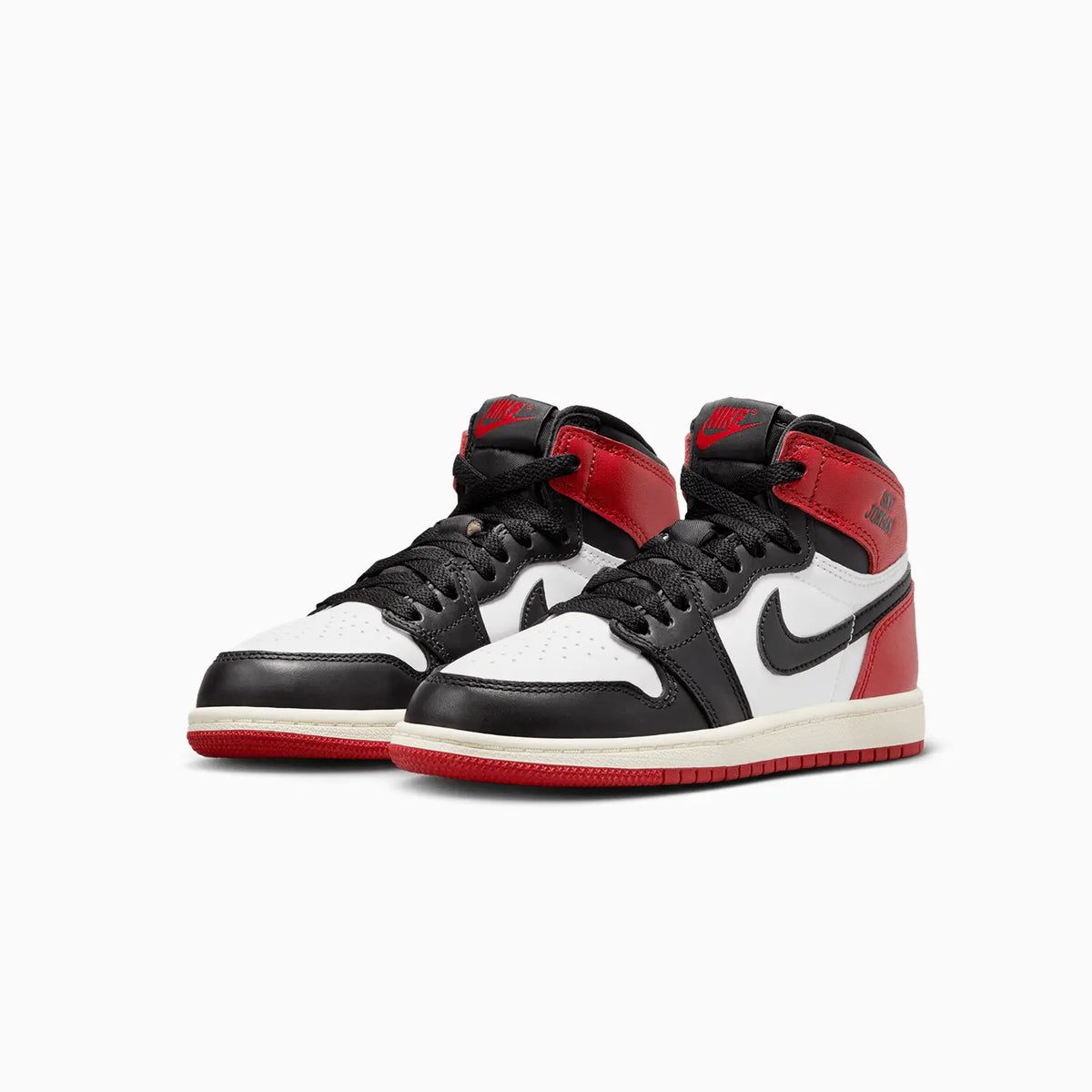Kid's Jordan 1 Retro High OG 'Black Toe Reimagined' Pre School