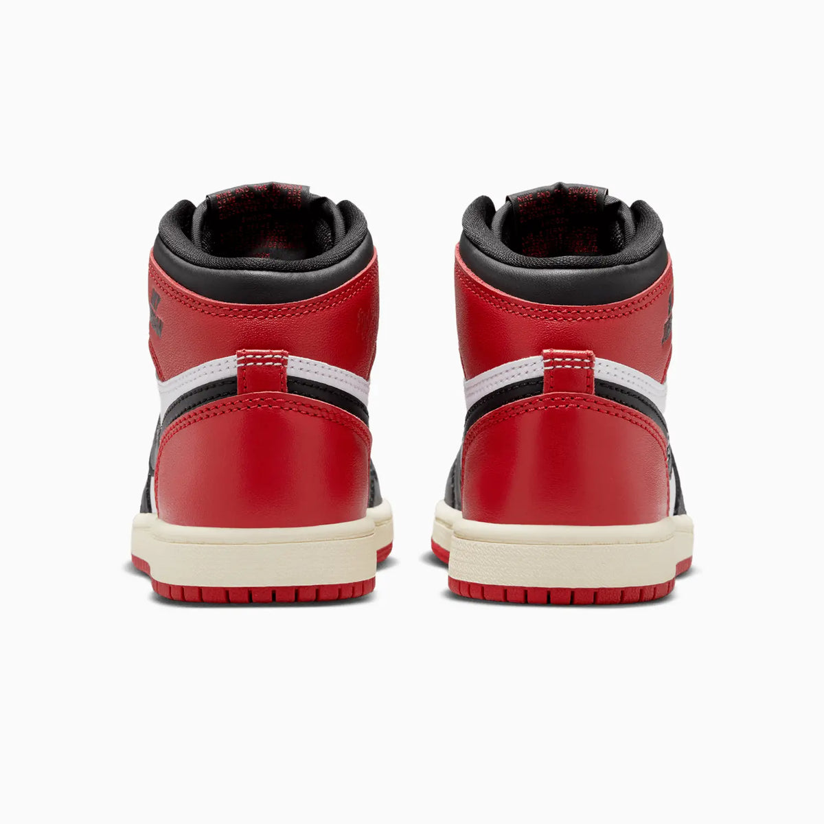 Jordan 1 Retro High OG 'Black Toe Reimagined' para niños de preescolar