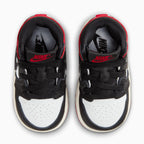 Jordan 1 Retro High OG 'Black Toe Reimagined' para niños pequeños