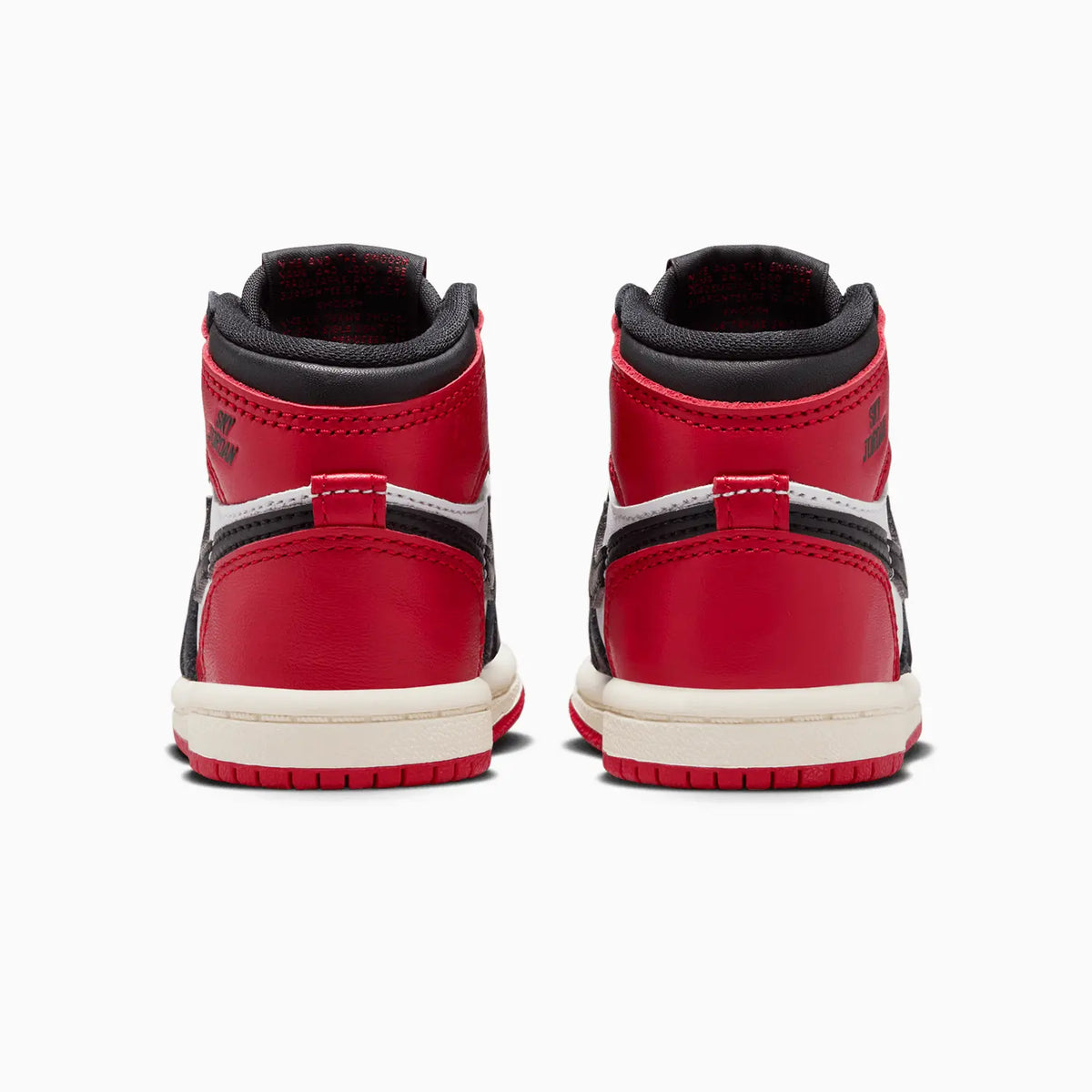 Kid's Jordan 1 Retro High OG 'Black Toe Reimagined' Toddlers