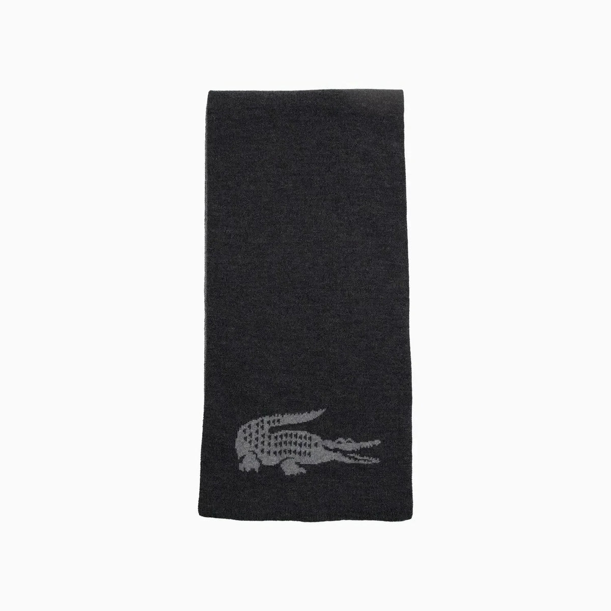 Intersia Crocodile Double Face Scarf