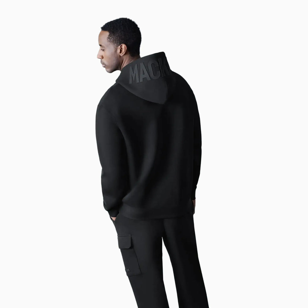 Sweat à capuche double-face en jersey et logo KOLTON