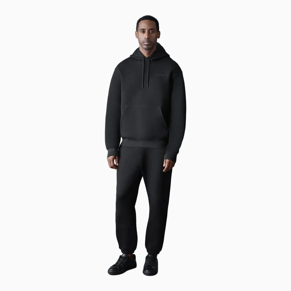 Sweat à capuche double-face en jersey et logo KOLTON