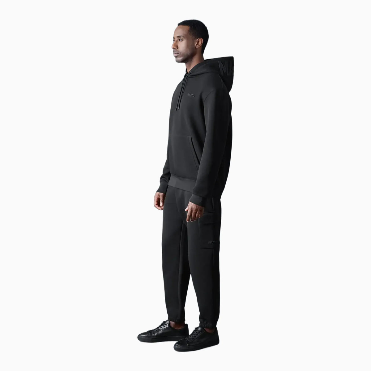 KOLTON Double-Face Jersey Logo Hoodie