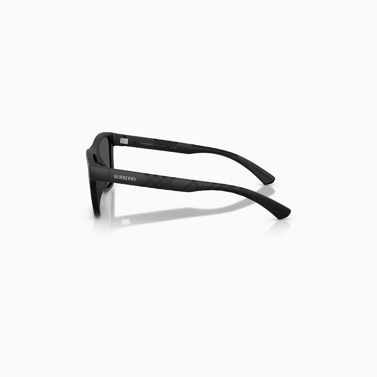 Men's Burberry Black Dark Grey Sunglasses