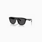 Men's Burberry Black Dark Grey Sunglasses