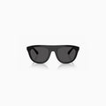 Men's Burberry Black Dark Grey Sunglasses