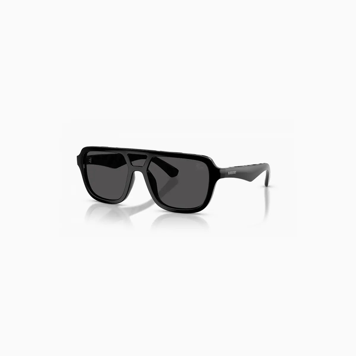 Men's Burberry Black Dark Grey Sunglasses