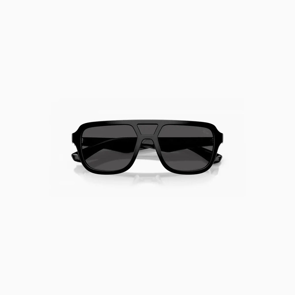 Men's Burberry Black Dark Grey Sunglasses