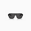 Men's Burberry Black Dark Grey Sunglasses