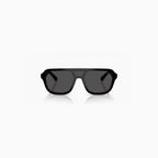 Men's Burberry Black Dark Grey Sunglasses