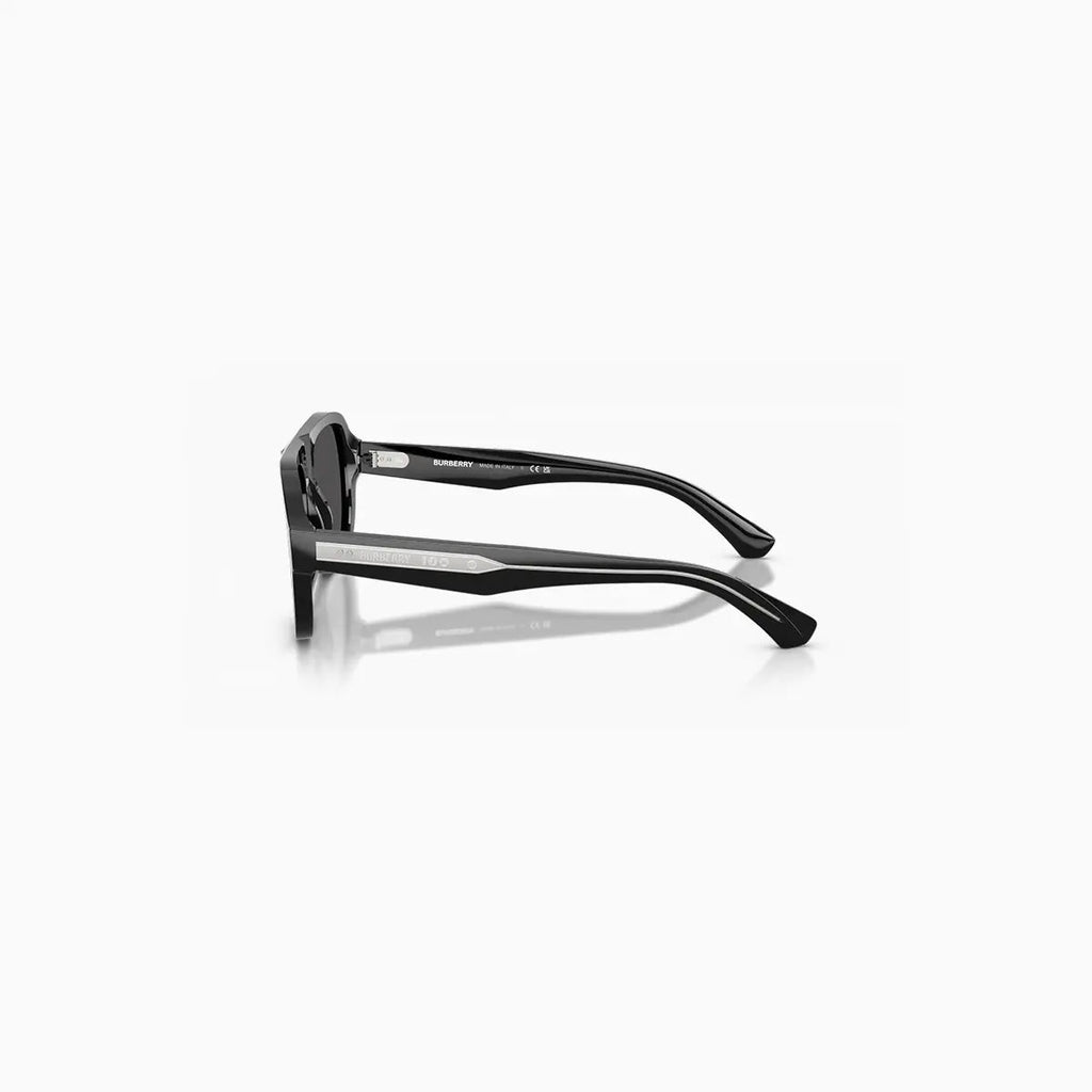 Lunettes de soleil Burberry pour hommes, noires gris foncé