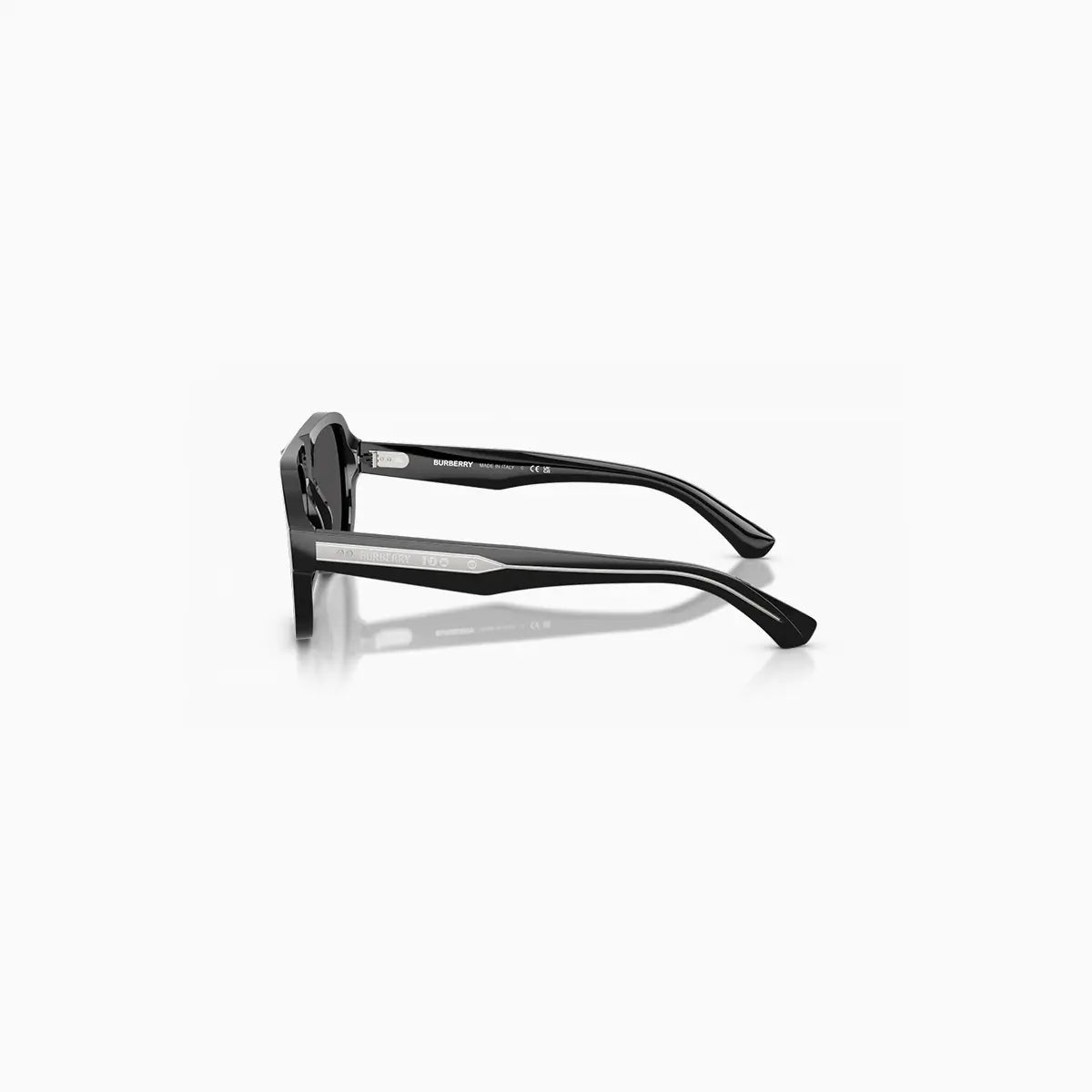 Men's Burberry Black Dark Grey Sunglasses