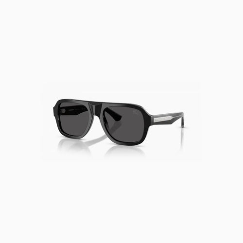 Men's Burberry Black Dark Grey Sunglasses