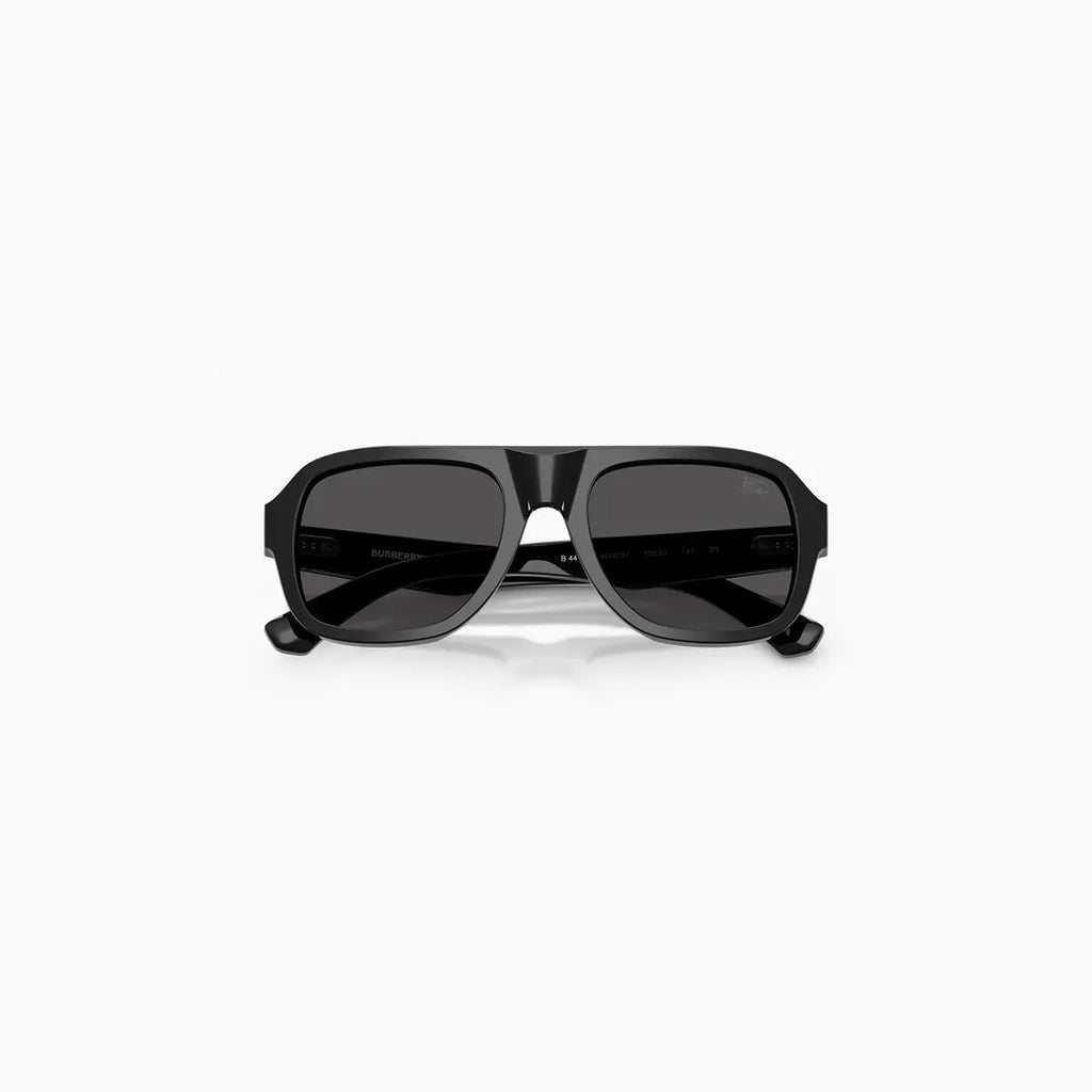 Lunettes de soleil Burberry pour hommes, noires gris foncé