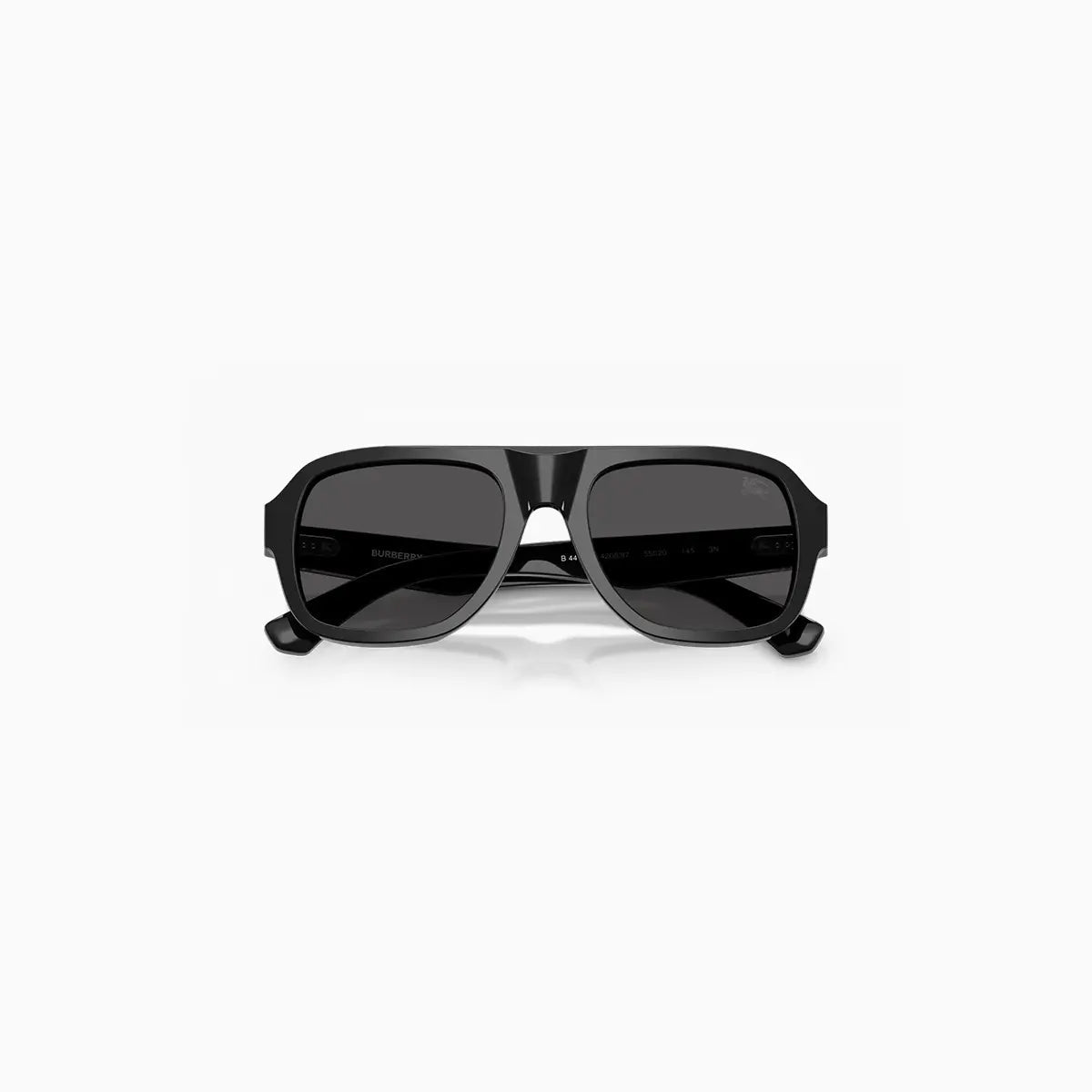 Men's Burberry Black Dark Grey Sunglasses